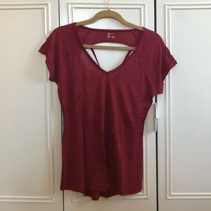 Z by Zella Workout Cutout Tee